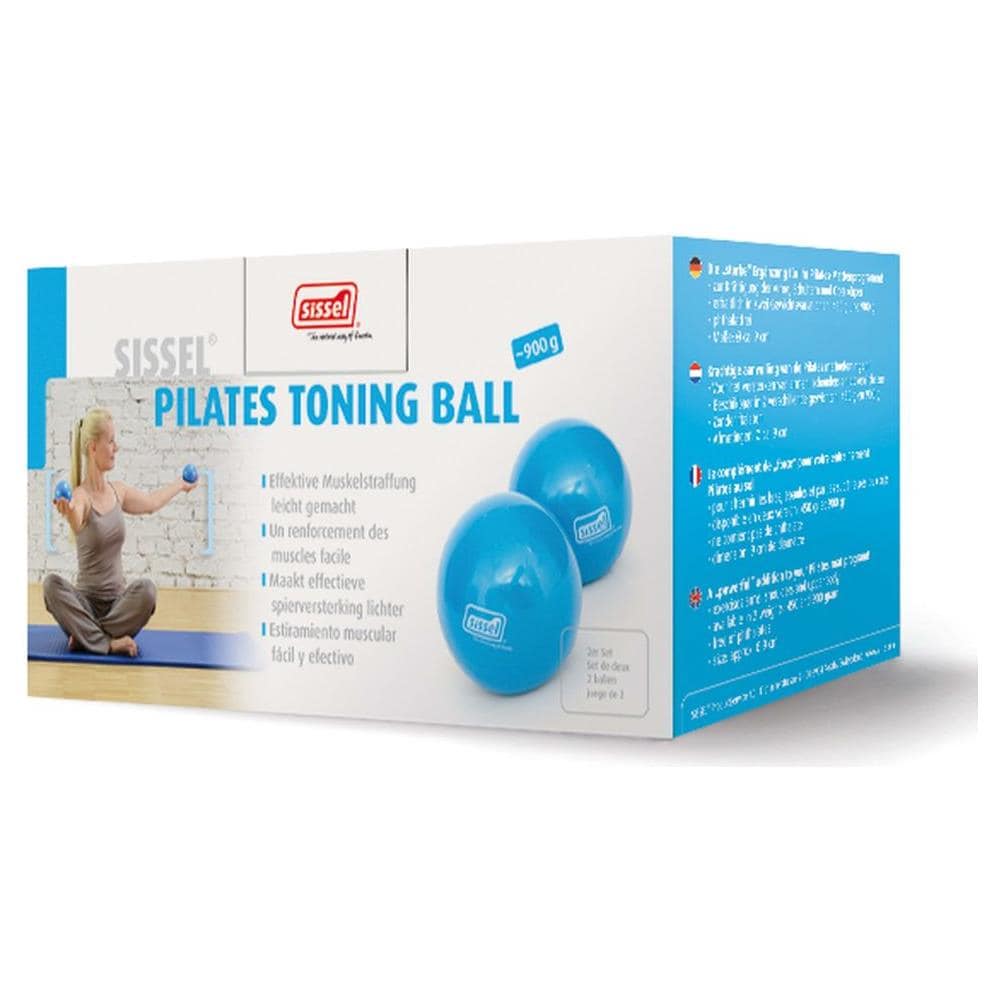 Palle Tonificanti Per Pilates 2 Pz 450 G Blu Sis-310.037 - Foto 3