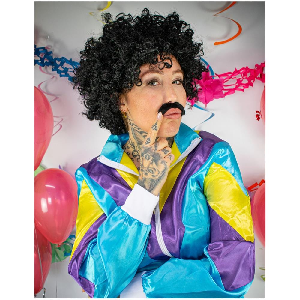 Costume Tuta Anni '80 Per Adulti - Taglia: M - Foto 5