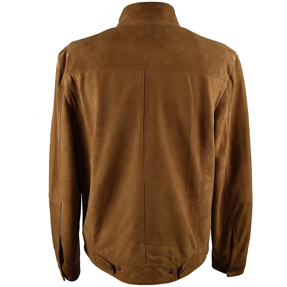 giubbotto pelle scamosciata