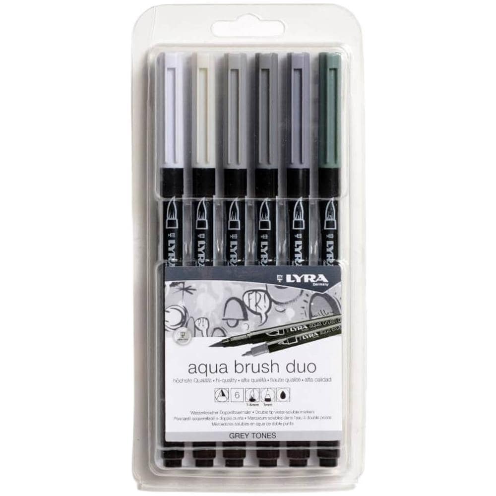 Cf6 Aqua Brush Duo Grey Tones - Foto 1