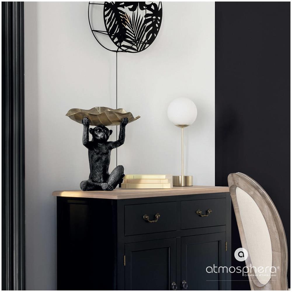 Lampada Da Tavolo Dritta In Metallo - E14 - 40 W - H. 43 Cm - Oro - Foto 7