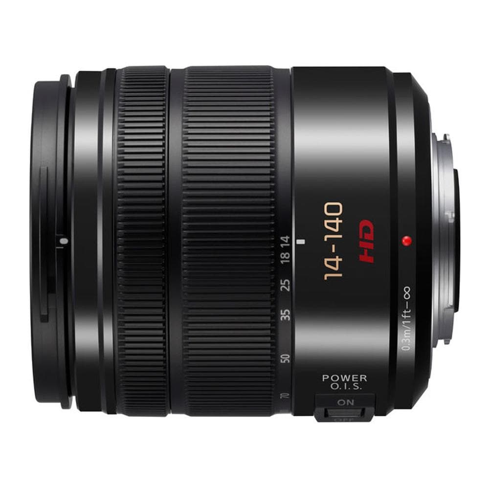 H-FS14140K, 14/12, 14 - 140 mm, Micro quattro terzi, Nero - Foto 2