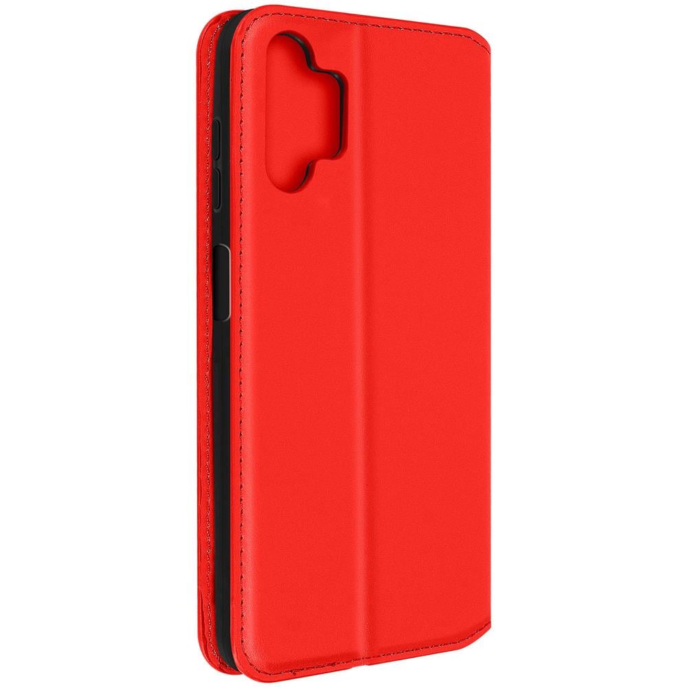 Custodia Samsung Galaxy A13 4g Portafoglio Supporto Video Rossa - Foto 2
