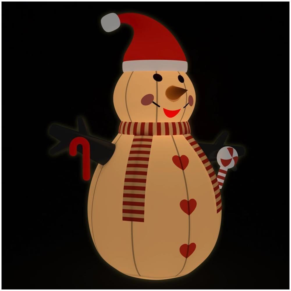 Pupazzo Di Neve Gonfiabile Con Led 300 Cm - Foto 1