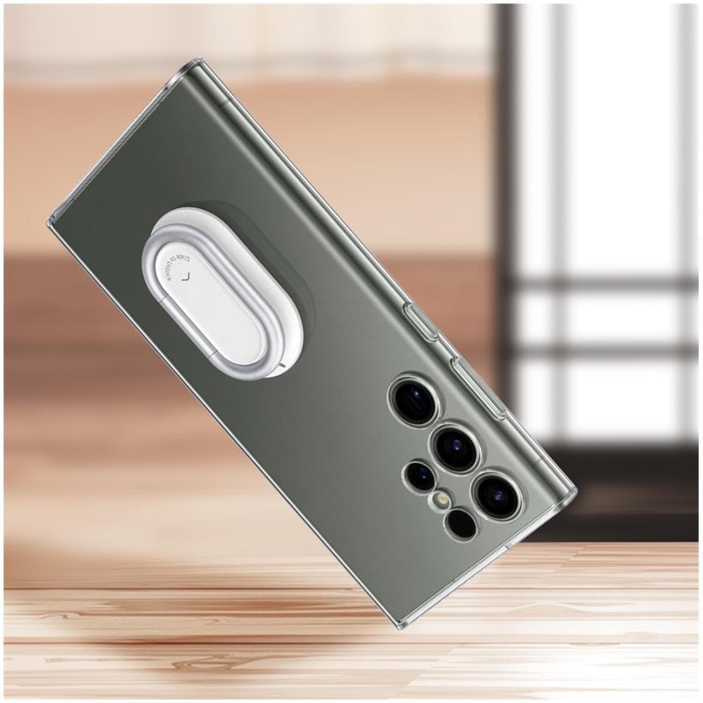 Cover Per Samsung Galaxy S23 Ultra Originale Clear Gadget Con Anello Trasparente - Foto 5