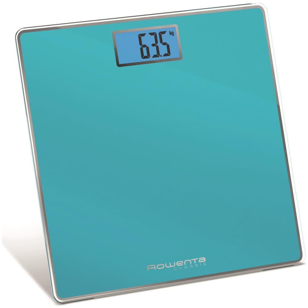 Pesaperone Classic BS1503 con Display LED Peso Maasimo 160 kg in Vetro temperato Colore Turchese - Foto 2