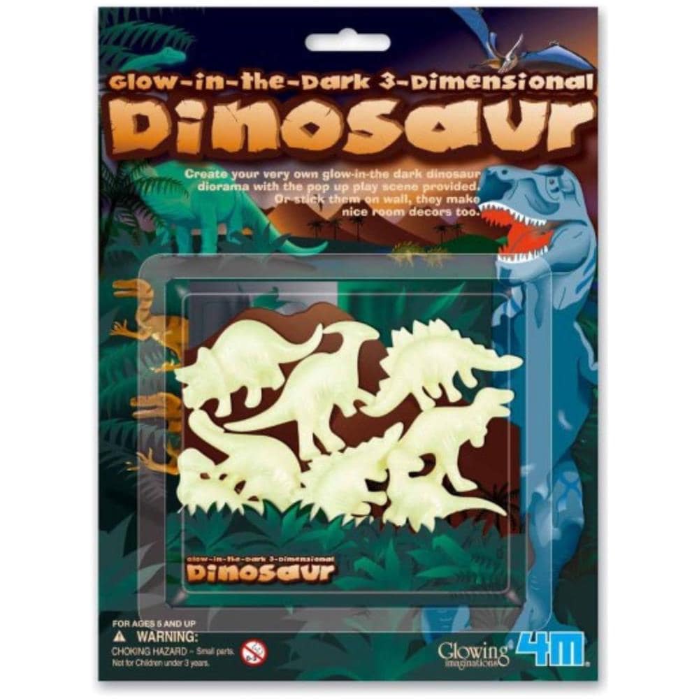 8 Dinosauri Fosforescenti 3d 4m - Foto 1