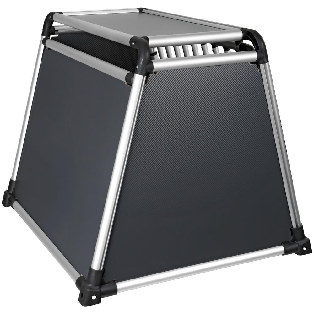 Premium, Trasportino In Lega Di Alluminio, Specifico Per Il Trasporto Di Animali In Auto - Type 3 - 83 X 73 X H 66 Cm - Foto 2