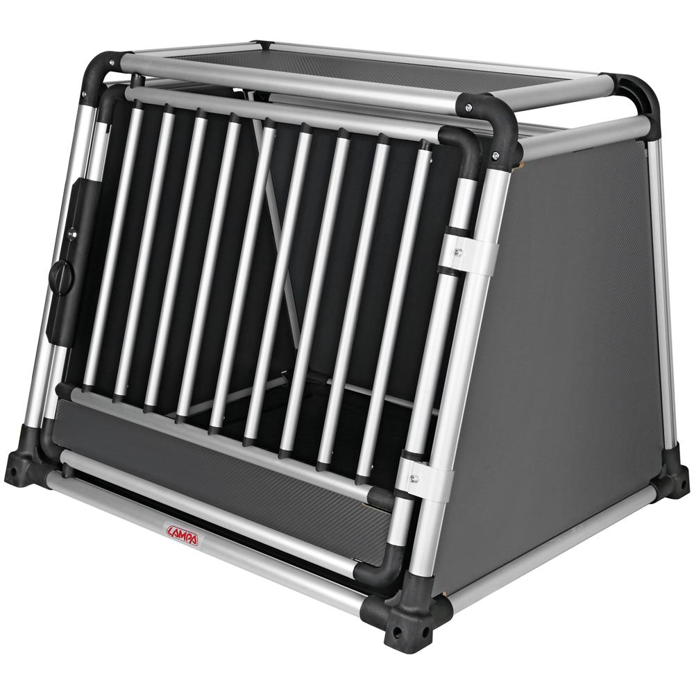 Premium, Trasportino In Lega Di Alluminio, Specifico Per Il Trasporto Di Animali In Auto - Type 3 - 83 X 73 X H 66 Cm - Foto 3