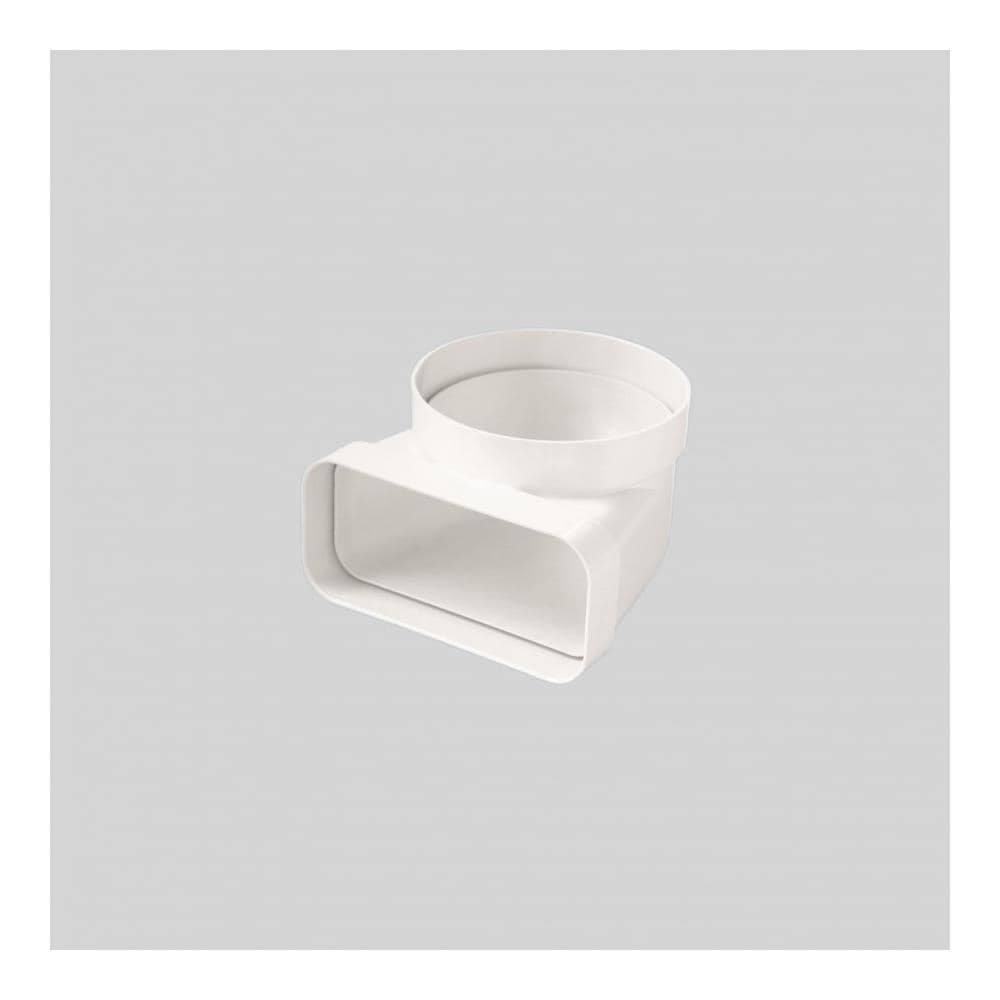 Adattatore 1052Q Circolare / Rettangolare Colore Bianco - Foto 1