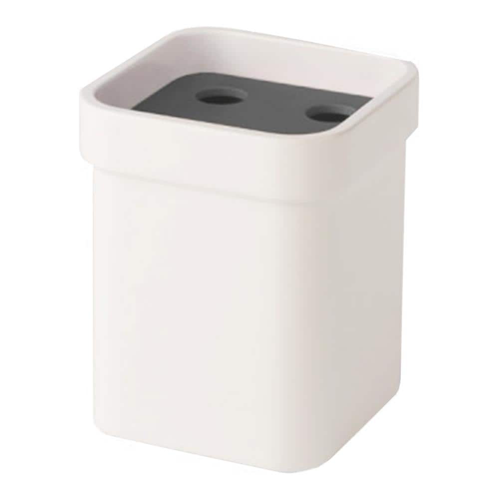 Bicchiere Melamina C / Coperchio Grigio Serie Curvà - Foto 2
