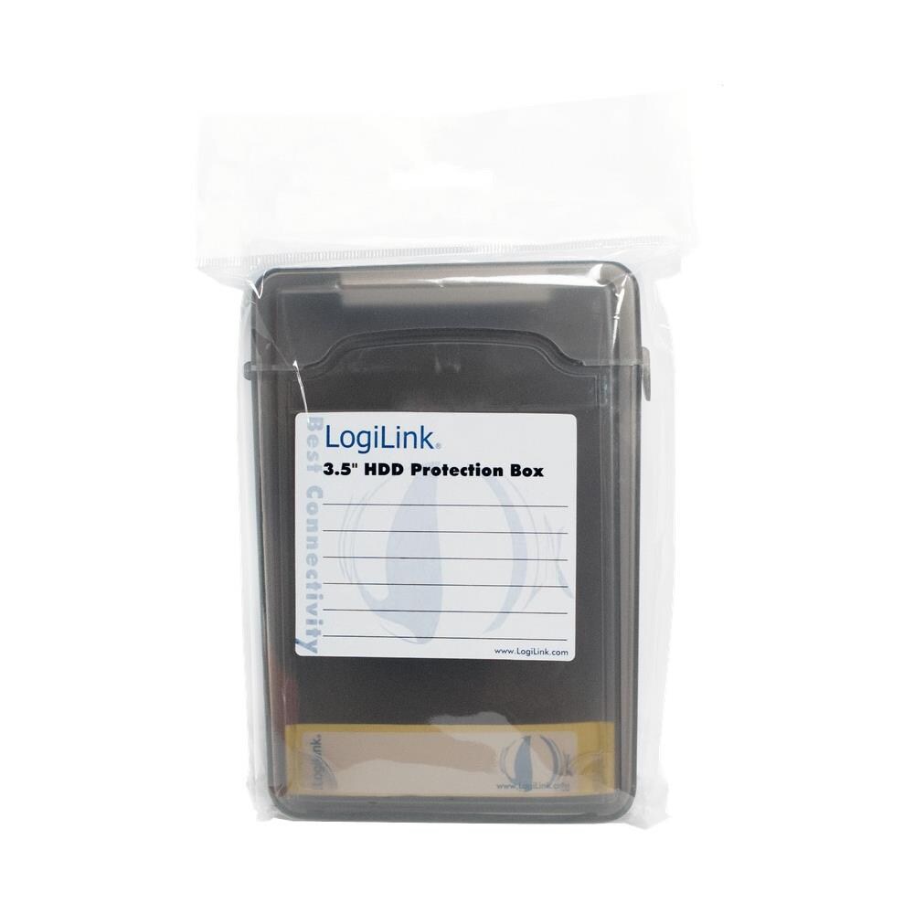 ICA-HD 35BK - Scatola di Protezione per 1 HDD 3,5'' Nero Trasparente - Foto 2