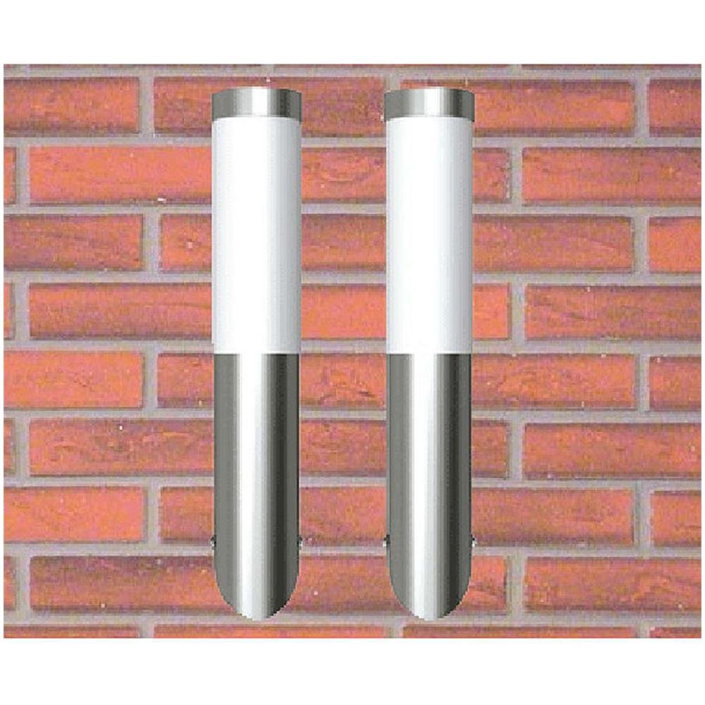 2 Lampioncini Moderni Da Giardino Acciaio Inox Per Esterni Ed Interni - Foto 1