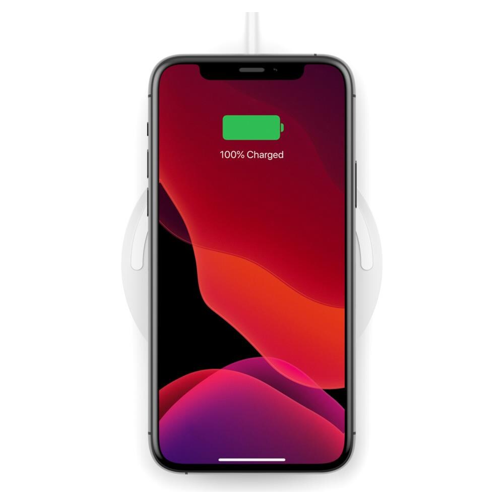 Wireless Charging Pad 10W Micro-USB Kab. mit Netzteil weiß - Foto 2