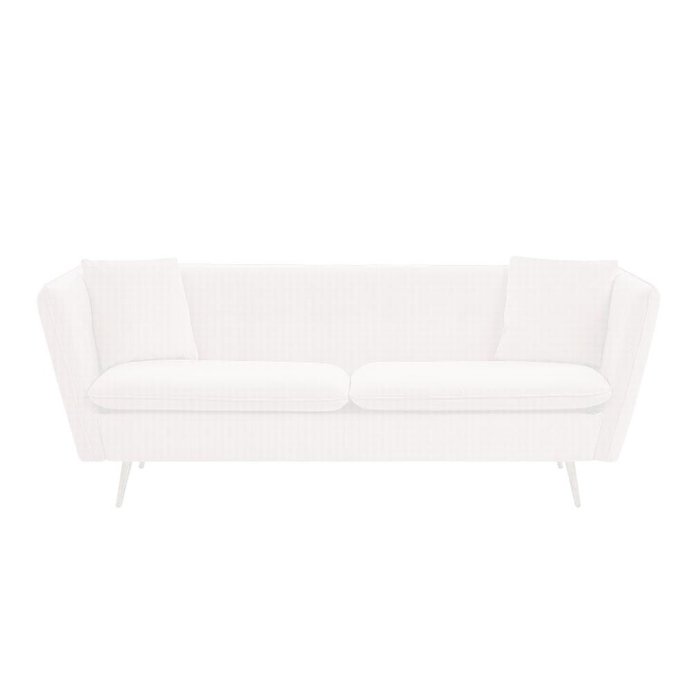 Divano A 3 Posti Di Velluto Rosa Frederica - Foto 1