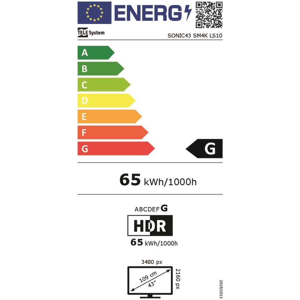 TV LED Ultra HD 4K 43" SONIC43 SM4K Android TV - Foto 2