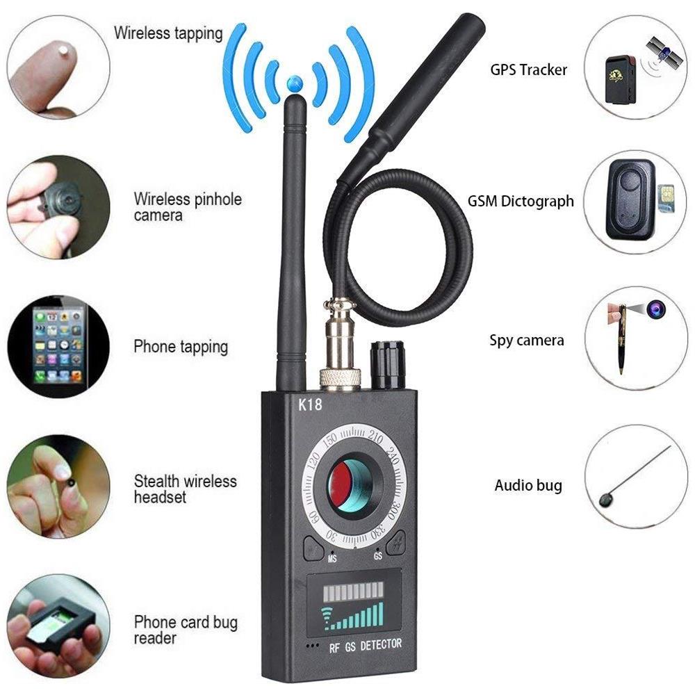 Rivelatore Di Bug Detector Anti Spy Segnale Rf Gps Tracker Hidden Camera Ineterceptor A Casa In Ufficio Trattativa Daffari - Foto 1