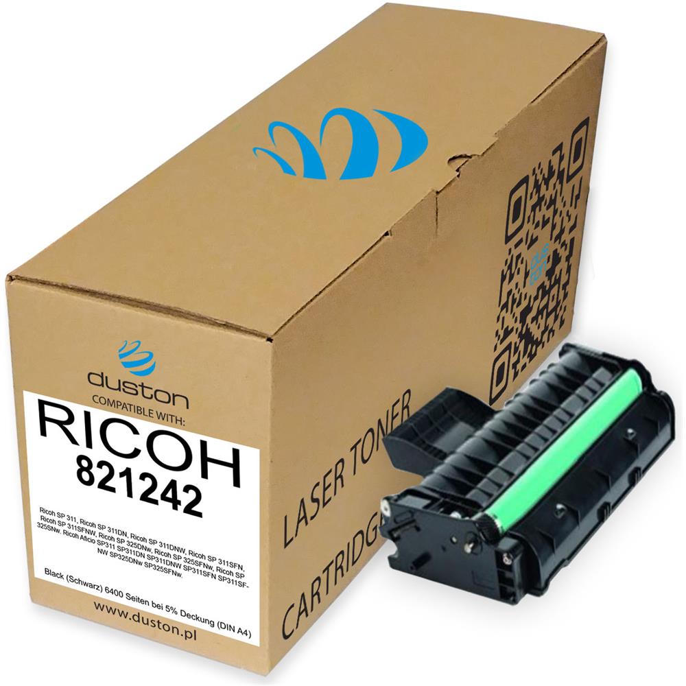 TONER COMPATIBILE - 821242 Negro Compatible Con Ricoh Sp311 - Foto 2