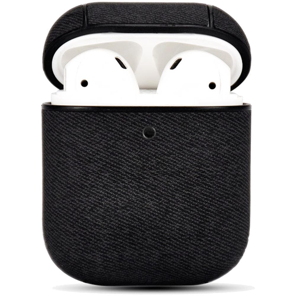 Air Box - Tasche Fr Kopfhhrer - Polycarbonat - Black Fabric - Fr Apple Airpods (306849)  - Foto 1