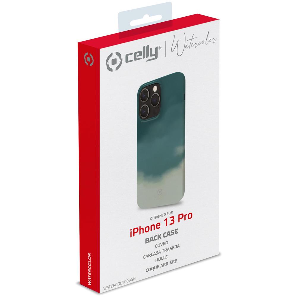 WATERCOLOR IPHONE 13 PRO GREEN - Foto 4