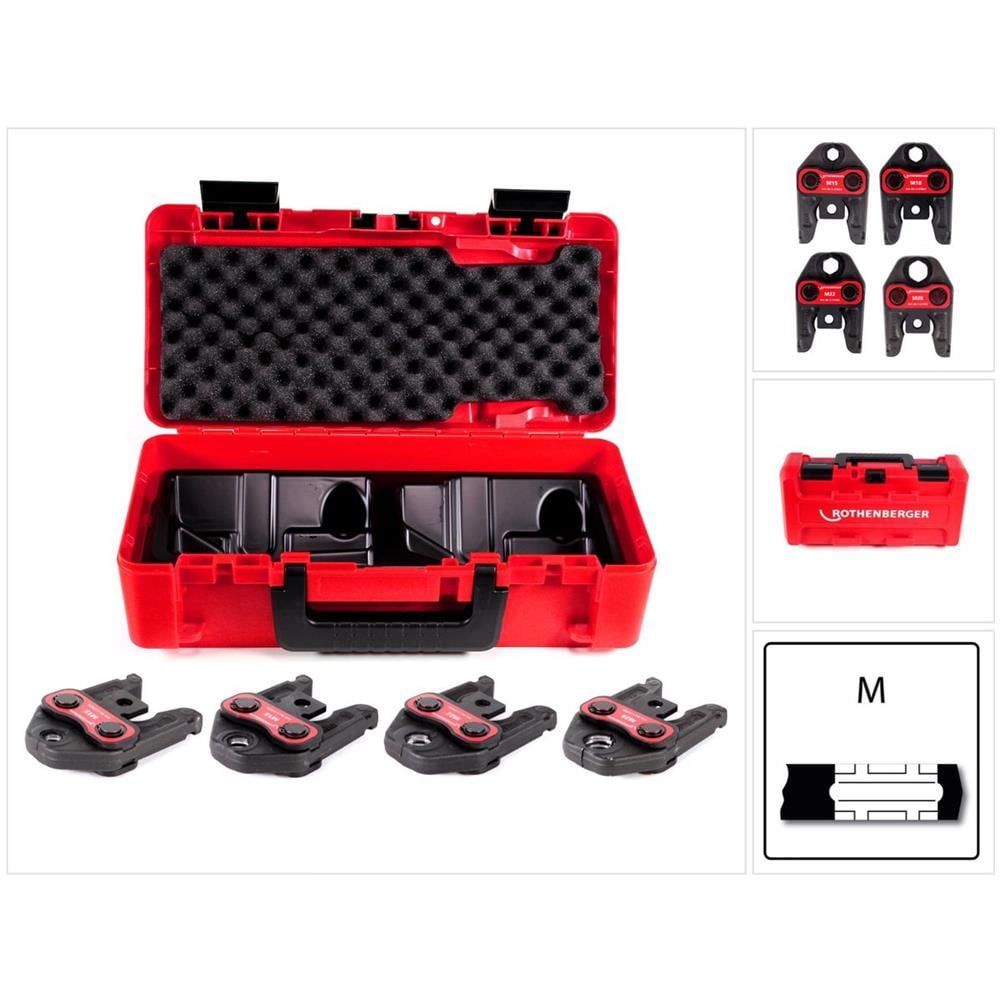 Set Di Ganasce Standard Sv 15-18-22-28 (015062x) In Valigetta Rocase 4212 - Foto 1