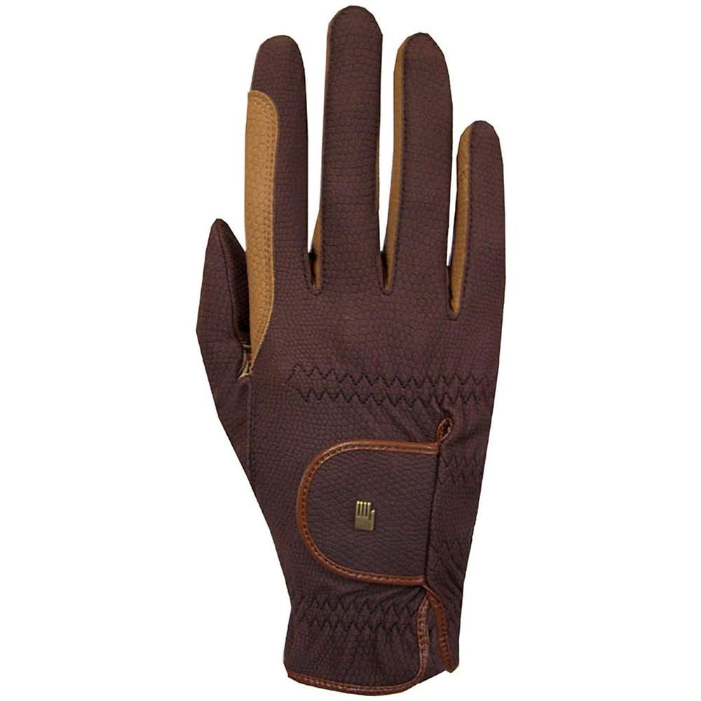 Guanti Da Equitazione Uomo Donna Modello Malta Con Materiale Traspirante Ed Elastico 8,5 - Foto 1