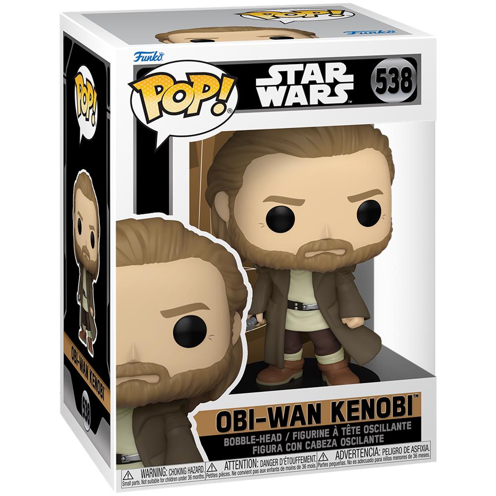 Obi-wan Pop! Star Wars Vinyl Figure Obi-wan Kenobi 9 Cm - Foto 2