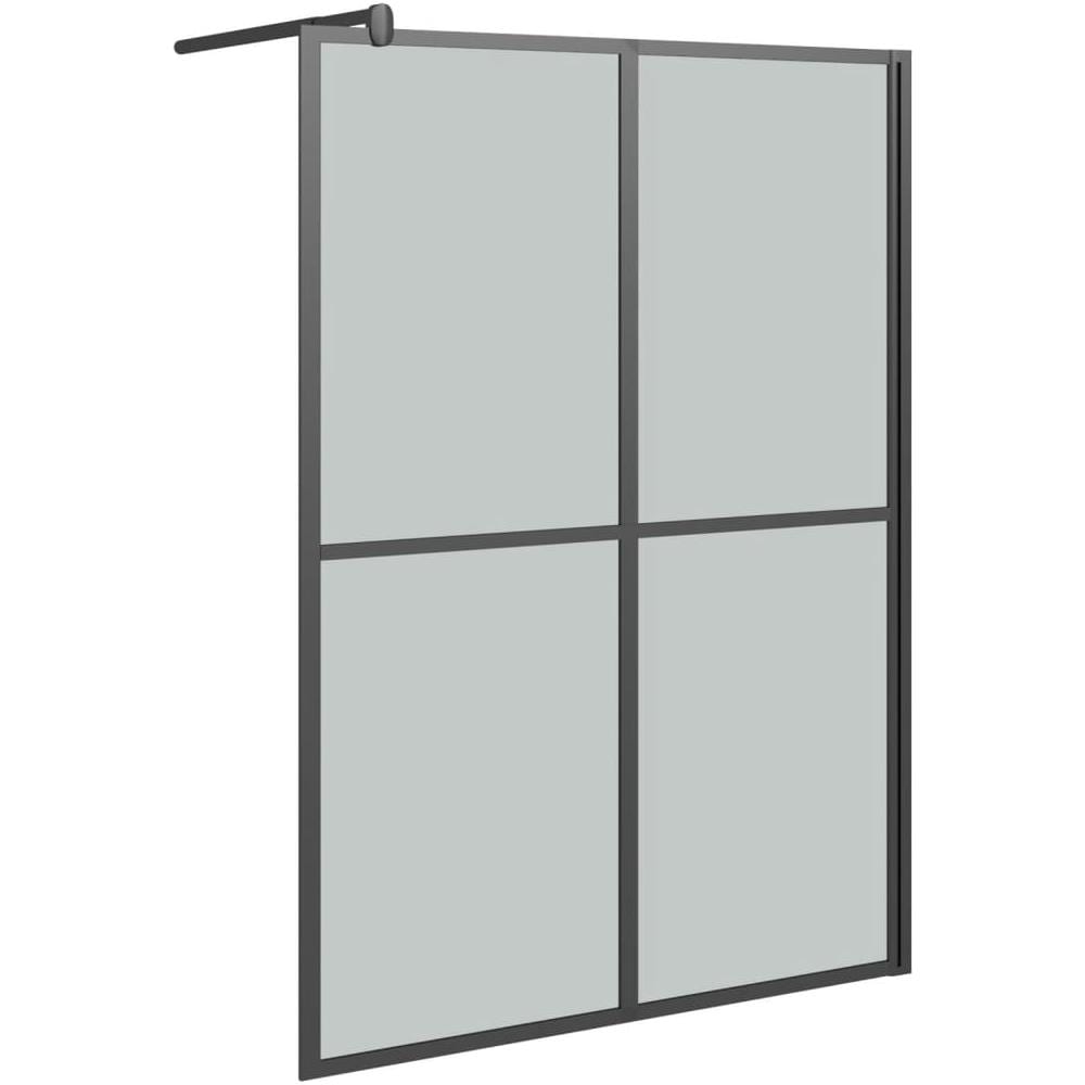 Cabina Doccia 140x195 Cm Con Vetro Temperato Scuro - Foto 1