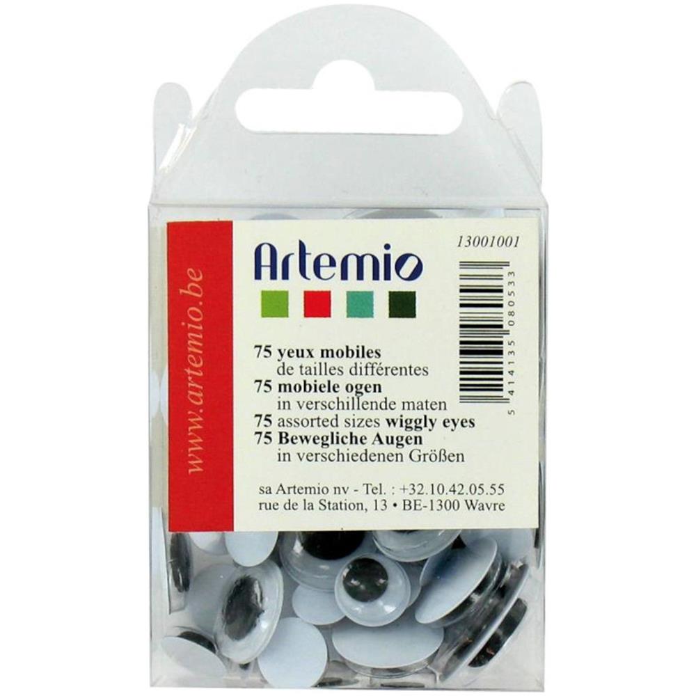 150 Occhi Sinuosi 0,7 A 2 Cm Da Incollare - Foto 1