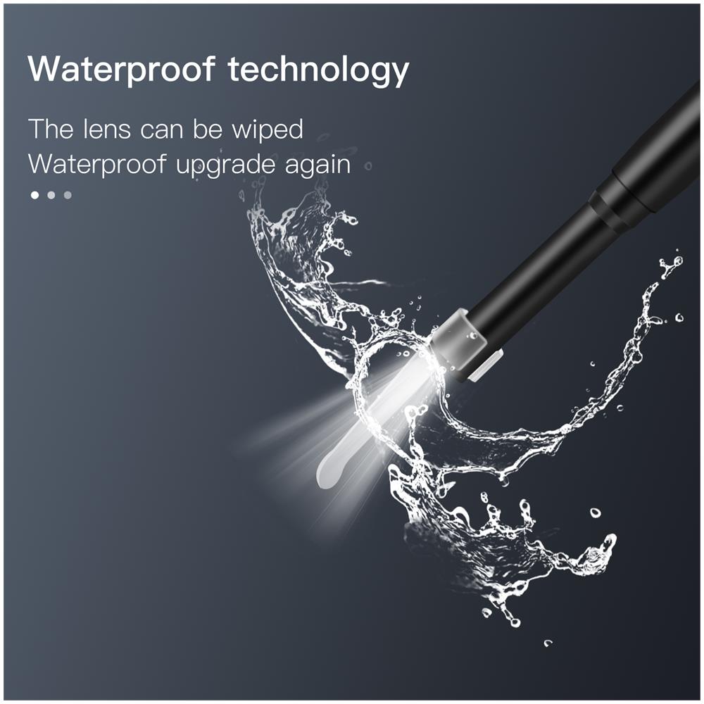 Pulitore Per Cerume Visual Ear Cleaner Con Fotocamera E Luce Led Black - Foto 4