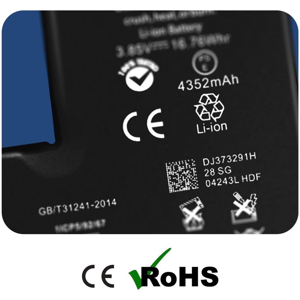 Batteria Senza Bms Compatibile Per Iphone 13 Pro Max Capacità 4352mah - Foto 4