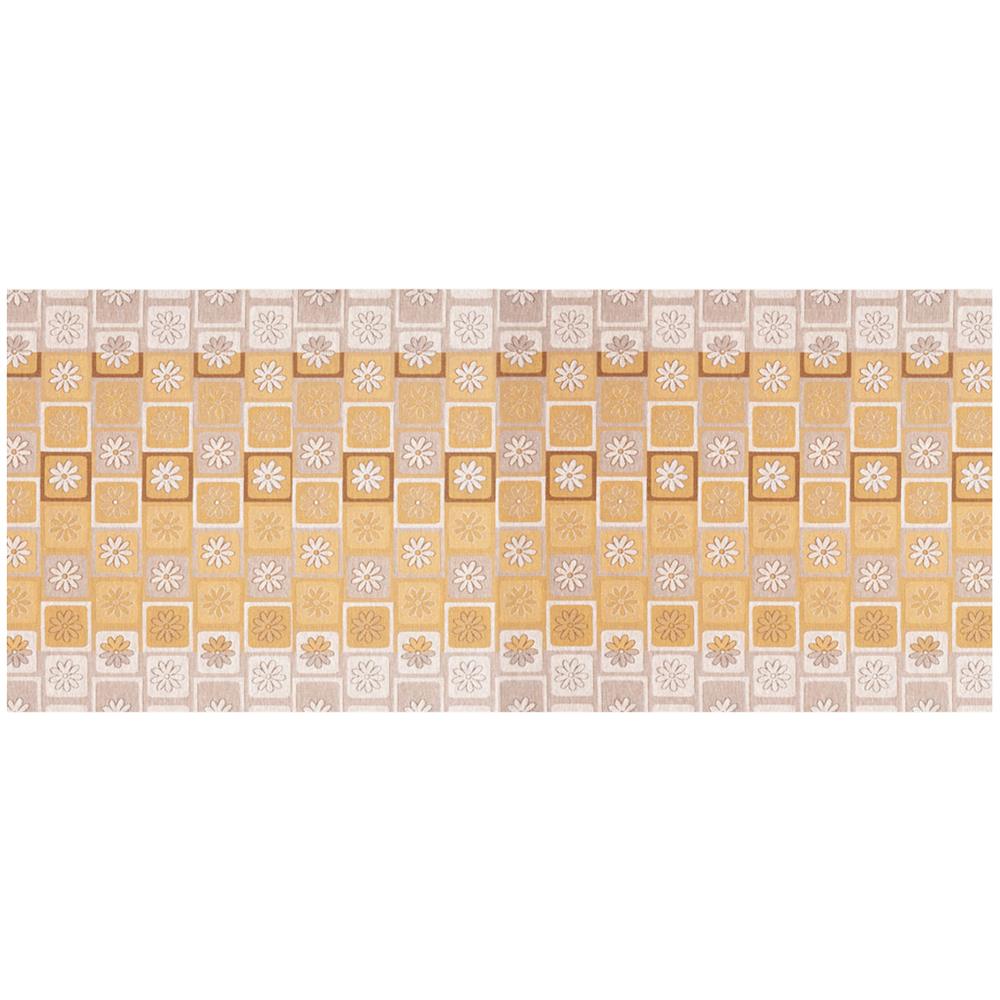 Tappeto Passatoia Tessuto Jacquard Linea Emozioni Dis Floreale Frizzy Giallo 57x90 Giallo - Foto 1