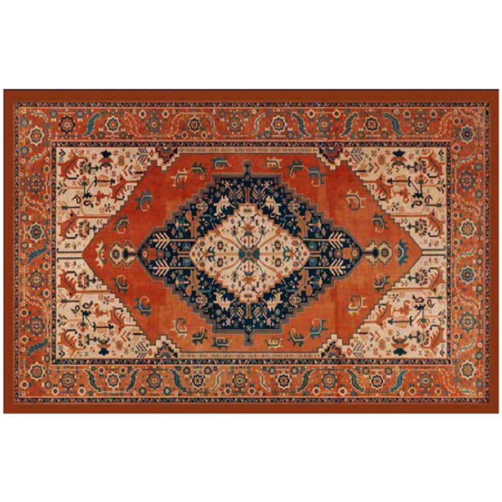 Tappeto Antiscivolo Stampa Digitale Linea Emozioni D''oriente Dis. Heriz Serapi 154x242 Heriz Serapi - Foto 1