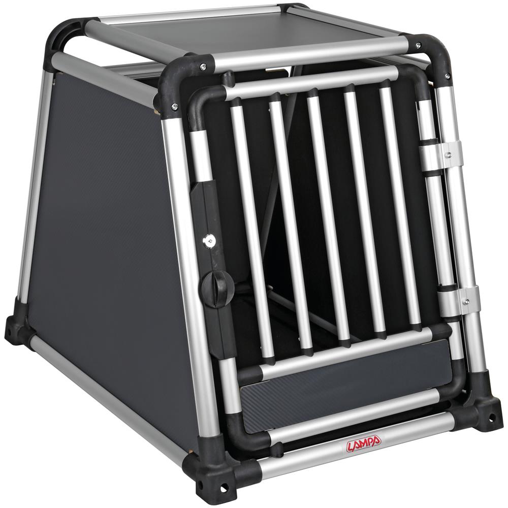 Premium, Trasportino In Lega Di Alluminio, Specifico Per Il Trasporto Di Animali In Auto - Type 4 - 55 X 75 X H 62 Cm - Foto 1
