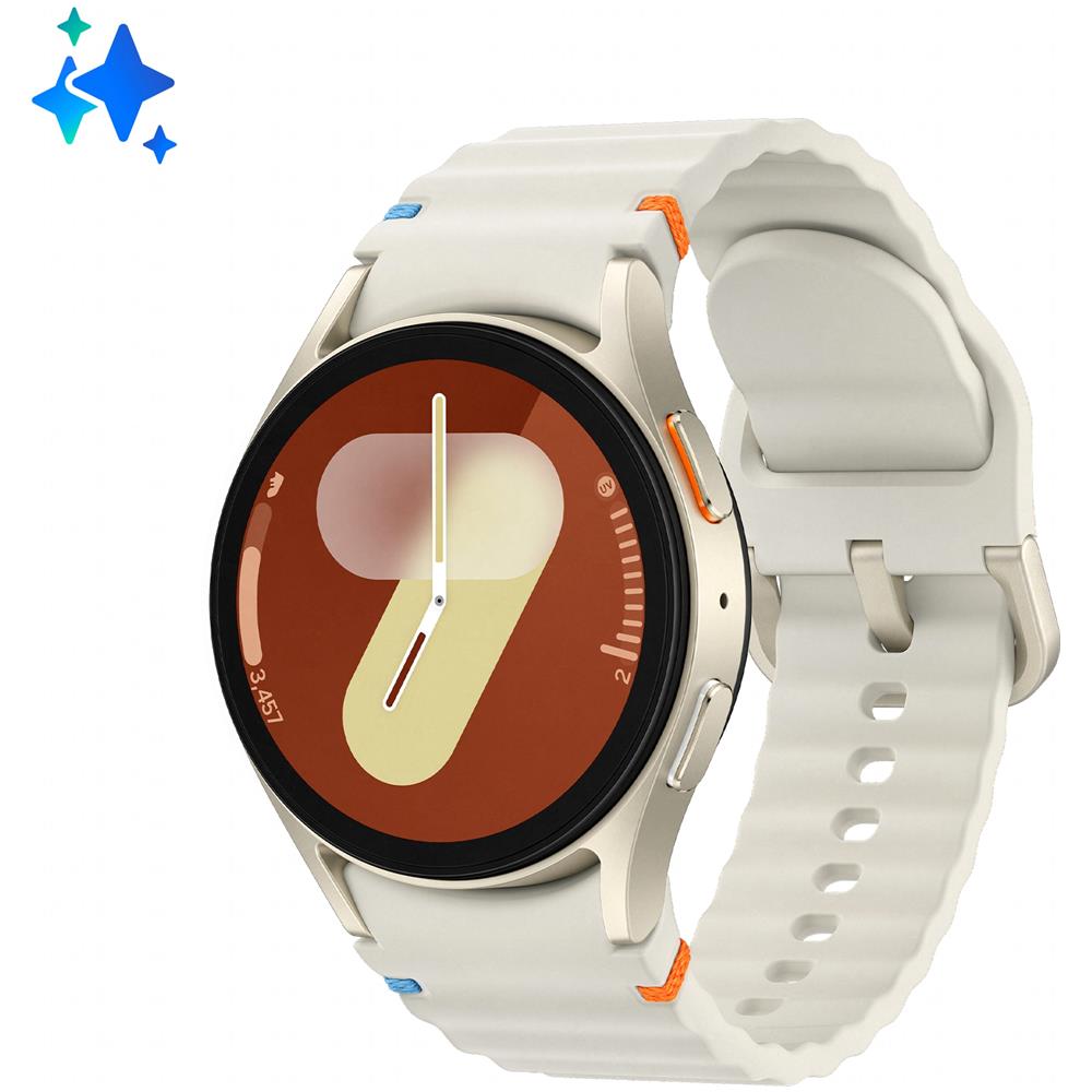 Galaxy Watch7 Smartwatch Galaxy AI, Analisi del Sonno, Controllo con doppio avvicinamento di dita, Batteria a lunga durata, GPS, Bluetooth, Ghiera Touch in Alluminio 40mm Cream - Foto 1