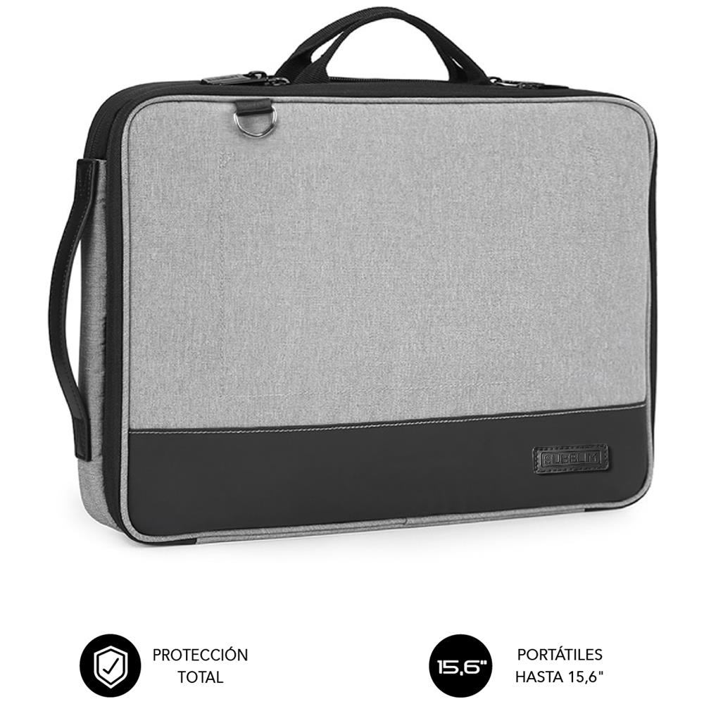 SUB-LS-2AS0001 borsa per laptop 35,6 cm (14") Custodia a tasca Grigio - Foto 1