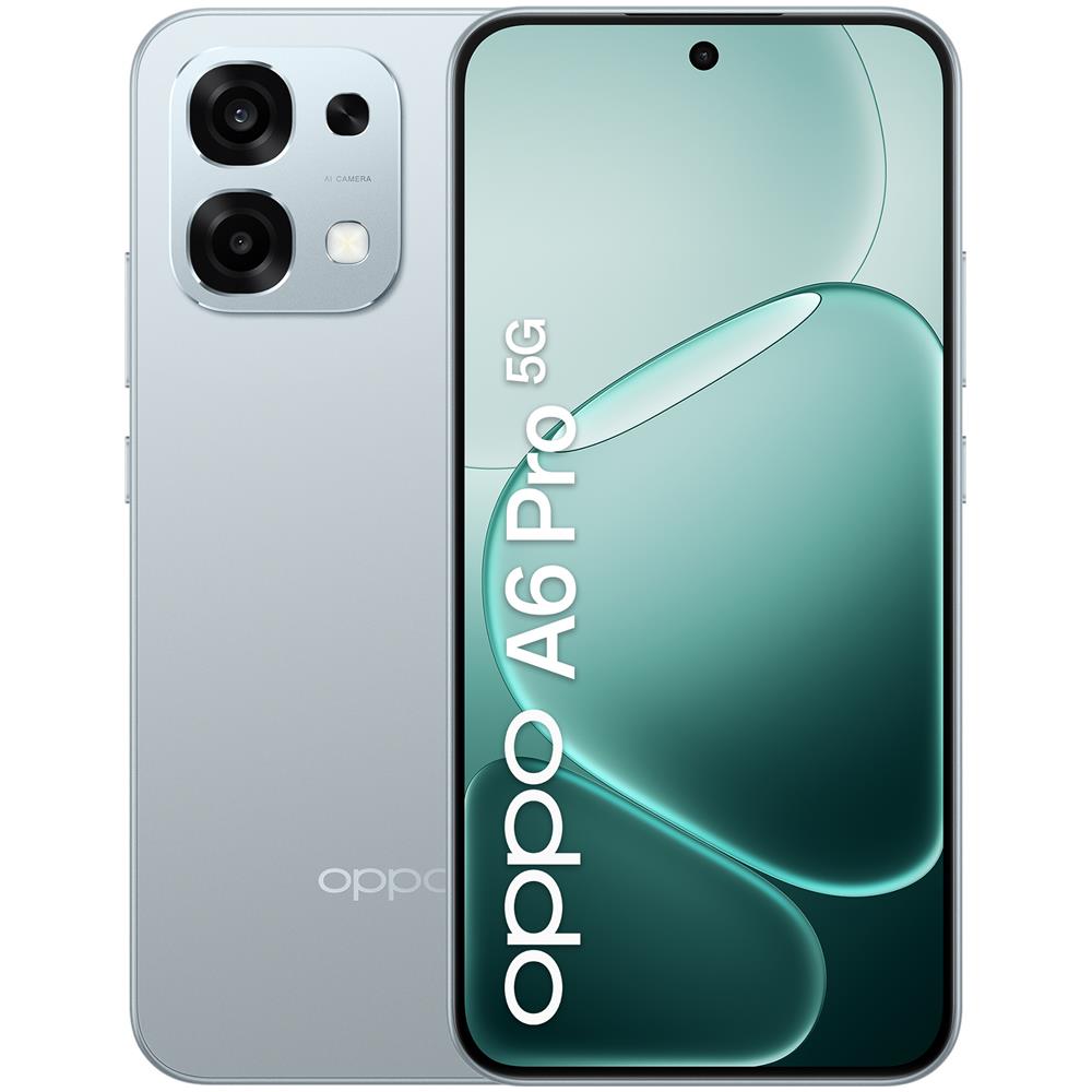 A6 Pro 5G 256GB 8GB Ram Display 6.57” 120HZ AMOLED FHD+ DualSim (nano+eSim) USB Type-C Android Dimensity 6300 6500mAh Lunar Titanium - Foto 1