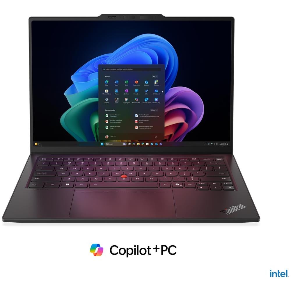 THINKPAD X1 CARBON GEN 14 AURA EDITION COPILOT+ PC 14" WUXGA TOUCH SCREEN INTEL CORE ULTRA 7 355 RAM 32GB-SSD 1TB NVMe-IN - Foto 1