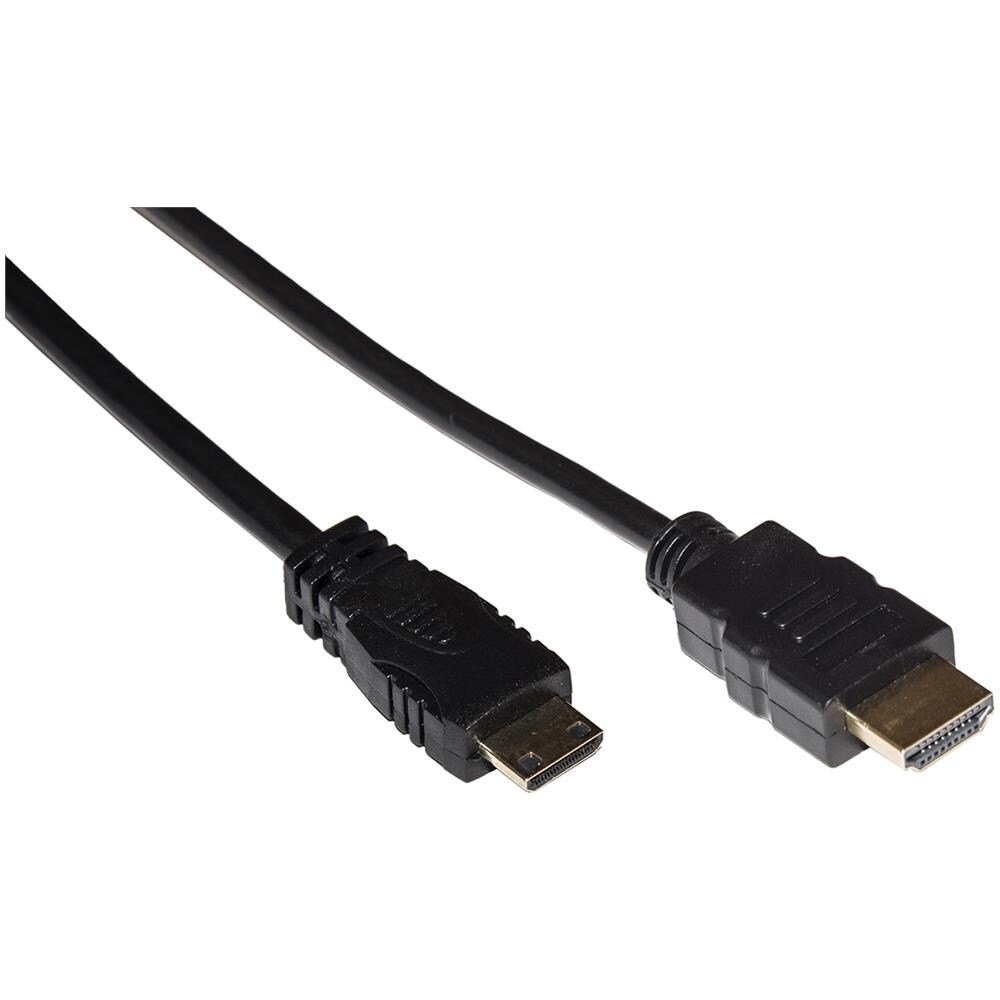 Cavo Hdmi Tipo "a" (19 Poli) / Mini Hdmi Maschio Tipo "c" Mt. 2 - Foto 1