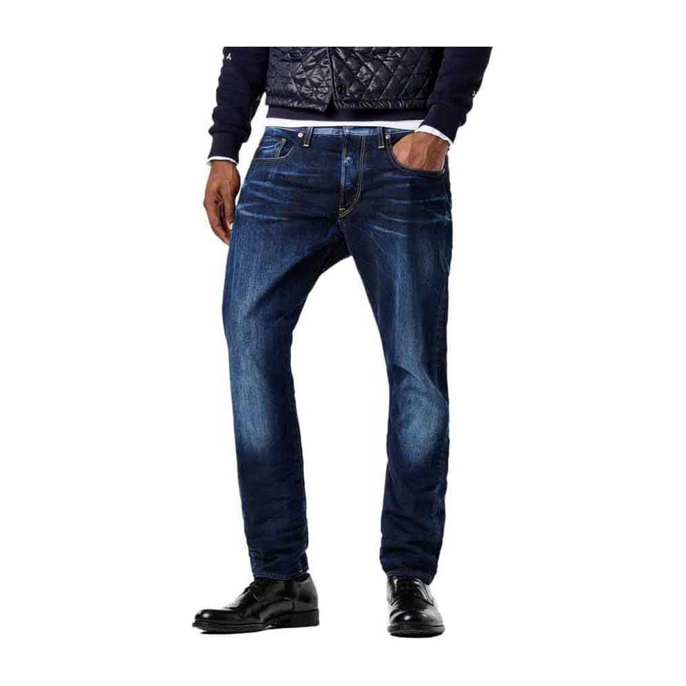 Pantaloni 3301 Tapered L32 Abbigliamento Uomo W32-l32 - Foto 1