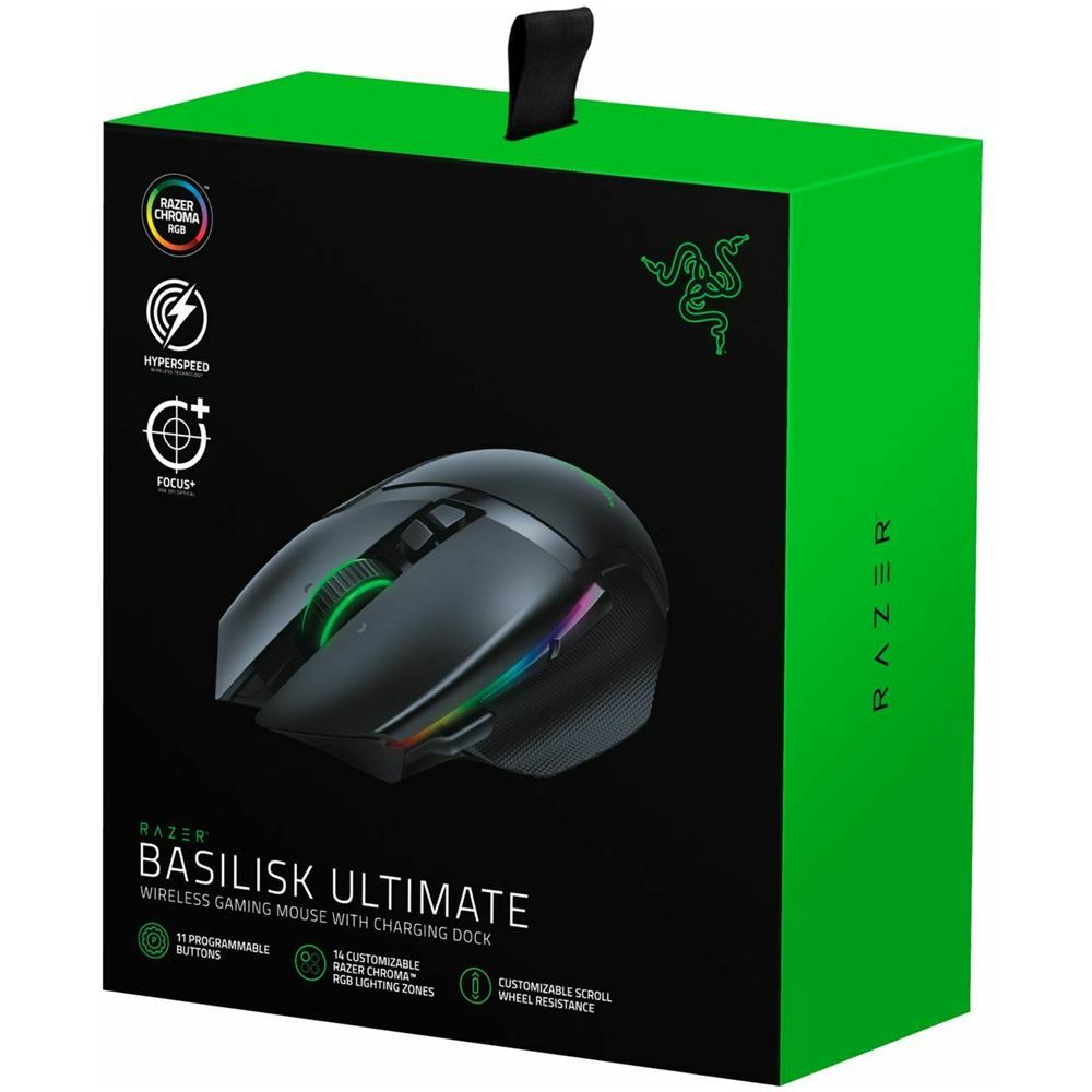 Mouse Basilisk Ultimate Ottico 11 Tasti 20000 DPI Colore Nero - Foto 6