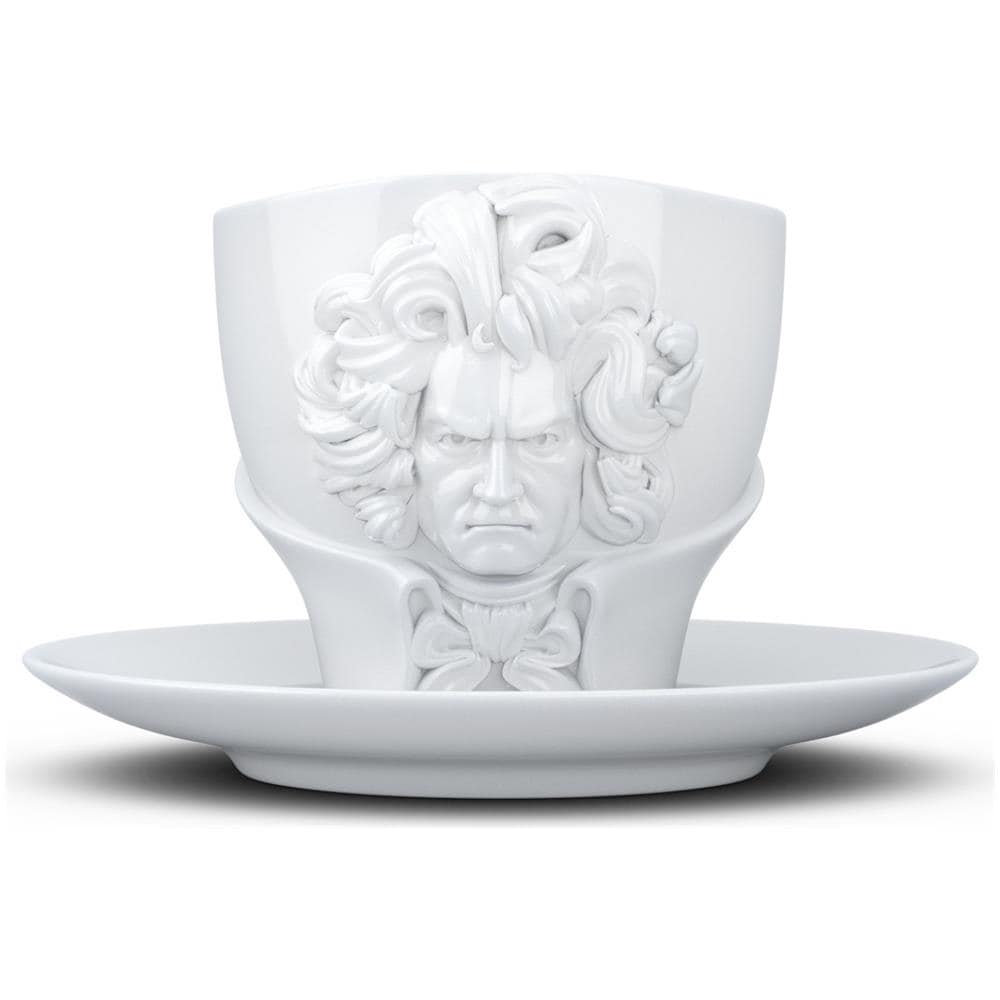 Tazza T800101 Ludwig Van Beethoven Talent, 8,8 X 10 X 10 Cm, Colore: Bianco - Foto 1