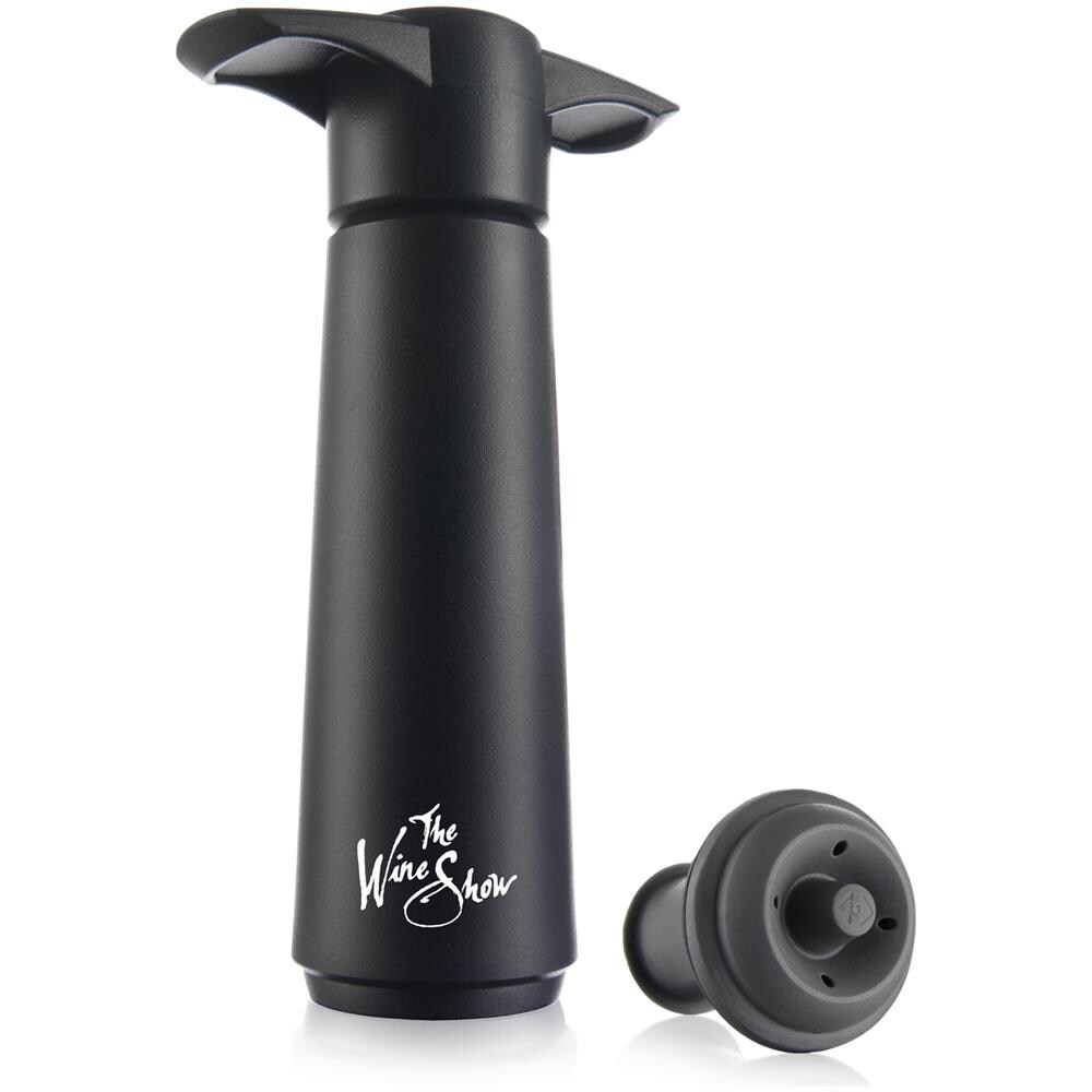 Pompa Salvavino Con Tappo Per Il Vuoto Vacu Vin Nero - Foto 1