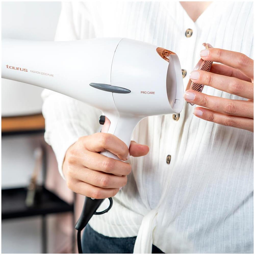 Asciugacapelli Fashion 2200w Bianco Puro - Foto 2