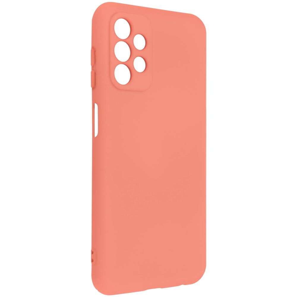 Cover Samsung Galaxy A13 4g Silicone Semi-rigido Soft-touch Rosa Pesca - Foto 5