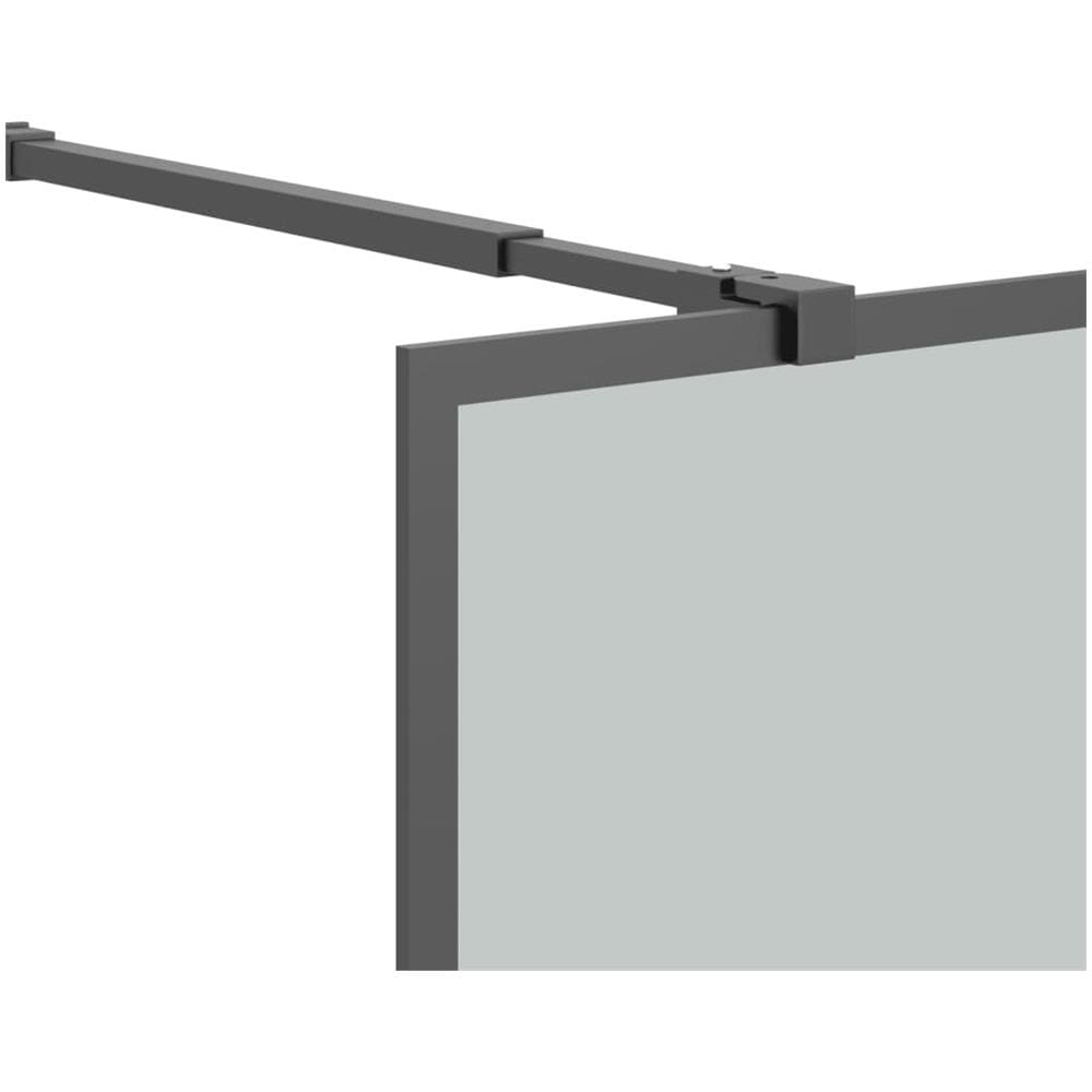 Cabina Doccia 80x195 Cm Con Vetro Temperato Scuro - Foto 2