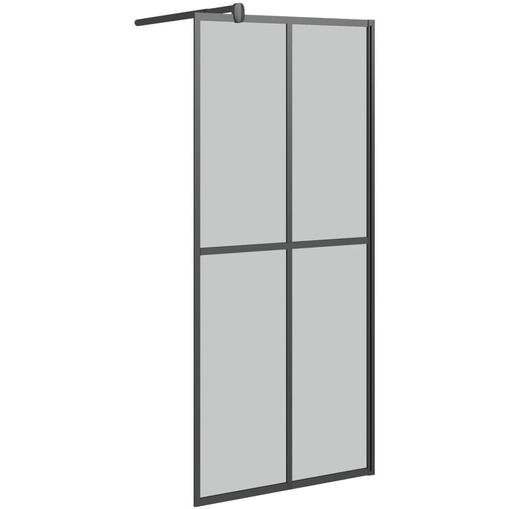 Cabina Doccia 80x195 Cm Con Vetro Temperato Scuro - Foto 1