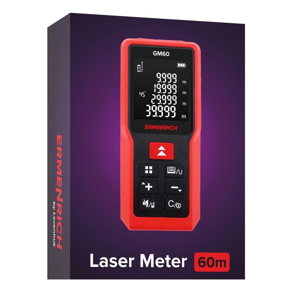 Misuratore Laser Ermenrich Reel Gm60 - Foto 2
