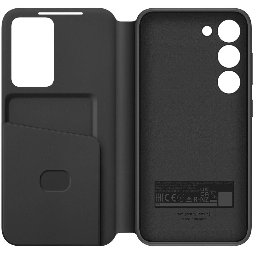 Custodia Galaxy S23 Con Finestra Originale Smart View Wallet Case Black - Foto 1