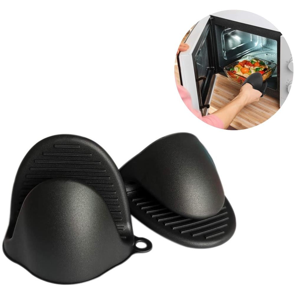 Presina In Silicone Tipo Forno Confezione Da 2 Nero - Foto 1